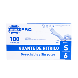 Guante Nitrilo virutex Talla S