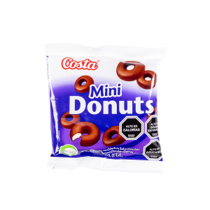 Galleta Mini Donuts Chocolate 40 grs