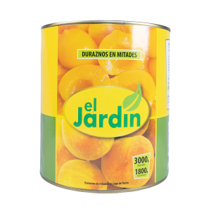 Durazno Mitades El Jardin Galon 3 kgs.