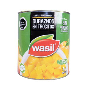 Duraznos trocitos Wasil 3 kg