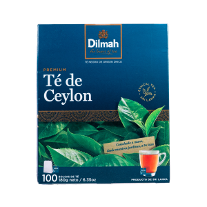 Té Ceylon Dilmah 100 bolsas