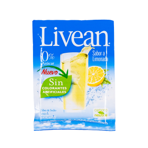 Jugo en polvo Limonada Livean sin azucar 7gr