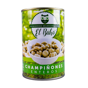 Champiñones Enteros El Buho 400gr