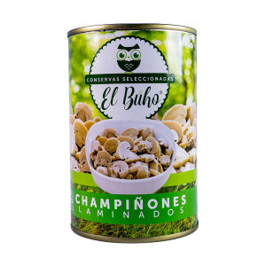 Champiñones Laminados El Buho 400gr