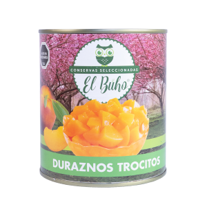 Durazno En Cubo 820Gr El Buho