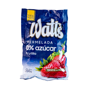 Mermelada watts sin azucar Frutilla 200gr