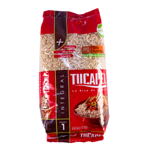 Arroz Integral Tucapel 1kg.