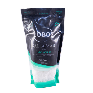 Sal De Mar Extra Gruesa Lobos 800gr.