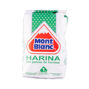 Harina Sin Polvo Mont Blanc 1kg.
