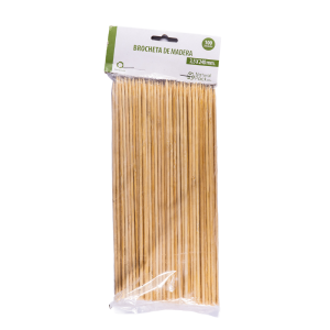 Brochetas Natural Pack 24cm. 100un.