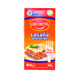 Lasaña Prec Lucchetti 360 grs