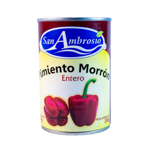 Pimiento Morron Entero San Ambrosio 390gr.