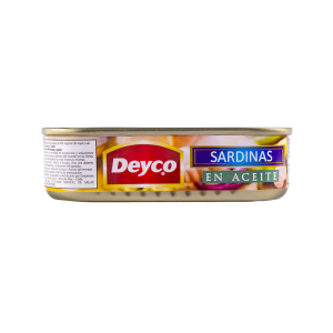 Sardinas En Aceite Deyco 125gr.
