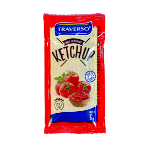Ketchup Sachet Traverso caja 300 uni.