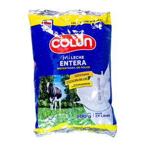 Leche En Polvo Entera Colun 900gr.