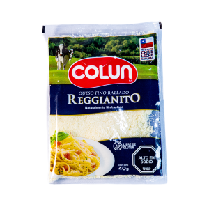 Queso Rallado Reggianito Colun 40gr.