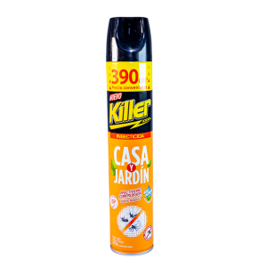 Insecticida killer casa y jardin 390cc