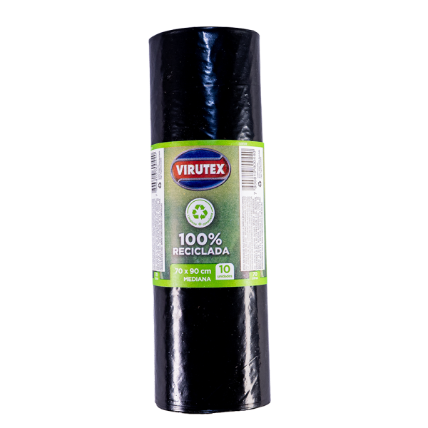 Bolsa De Basura Virutex 70X90cm. 10un.