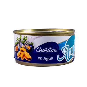 Choritos En Agua Angelmo 190gr.